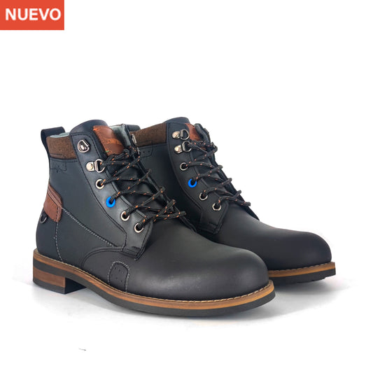 Botas San Polos Casual Hombre 3408 Negro