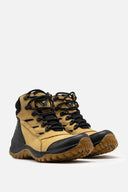 Botas Hiking Hombre San Polos 2295 en Cuero Negro Amarillo
