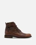 Botas de Cuero para Hombre San Polos 3150 Coñac | Estilo Casual