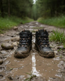 Botas Hiking de Cuero para Hombre San Polos 3369 | Verde Negro