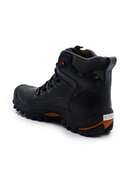 Botas San Polos Industrial Hombre 3467 Negro Naranja.