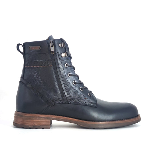 Botas San Polos Casual Hombre 3359 Azul Espasolado