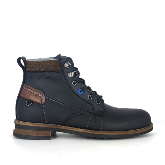 Botas San Polos Casual Hombre 3408 Negro