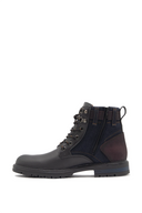 Bota Militar Hombre Negro - 3886