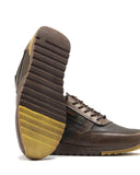 Sneakers de Cuero para Hombre San Polos 3533 Pardo | Estilo Casual