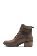 NUEVO Bota Leñadora Mujer - MS3030 Coñac