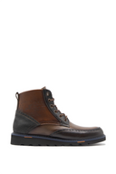 Botas Casuales Brogue de Cuero para Hombre | 3890