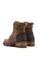 Botas Leñadoras de Cuero para Mujer Coñac y Café | MS2103