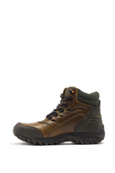 Botas de Hiking de Cuero para Hombre Miel y Verde | 2295