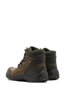 Botas de Hiking de Cuero para Hombre Miel y Verde | 2295