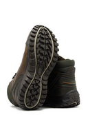 Botas de Hiking de Cuero para Hombre Miel y Verde | 2295