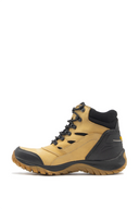 Botas Hiking Hombre San Polos 2295 en Cuero Negro Amarillo