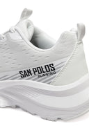 San Polos Deportivo Running SP01M2 Hombre Blanco