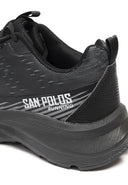 San Polos Deportivo Running SP01M1 Hombre Negro