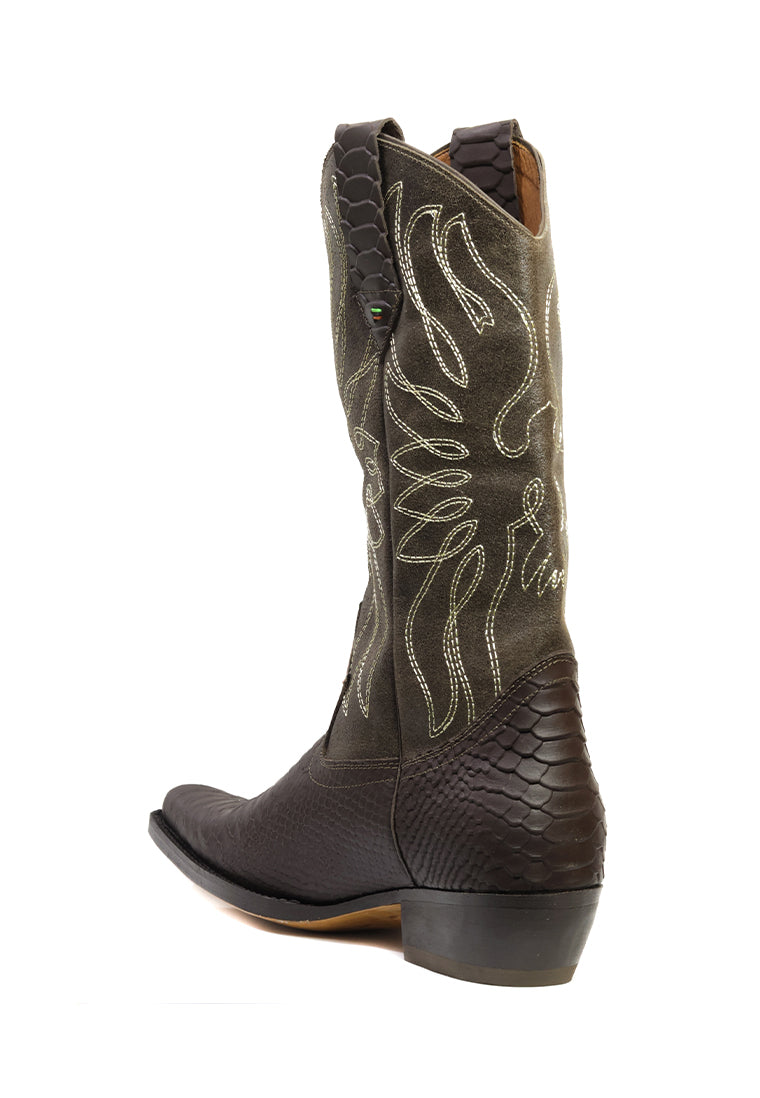 Botas San Polos Tejanas Hombre BTH-002 Tabaco