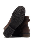 Botas de Cuero para Mujer San Polos MS012 Miel | Estilo Casual