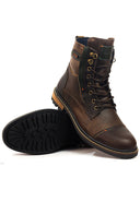 Botas San Polos Casual Hombre 3360 Fulton Pardo