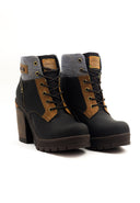 Botas San Polos Casual Mujer EK8935 Graso Negro